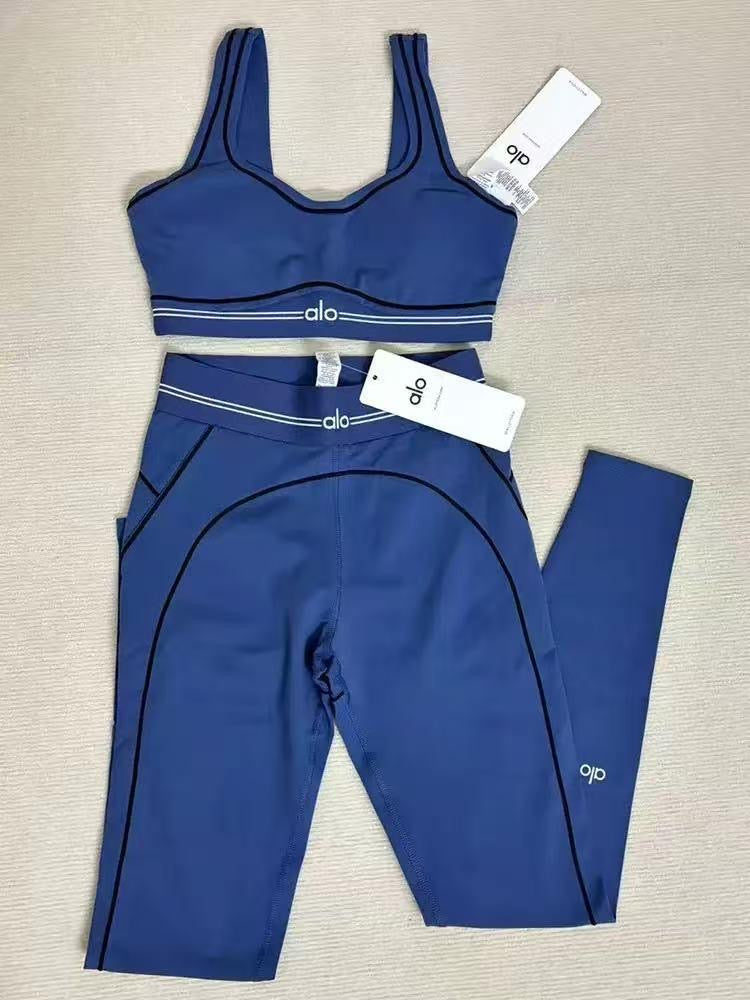 Alo Luxe Sculpt Bra & Legging Set
