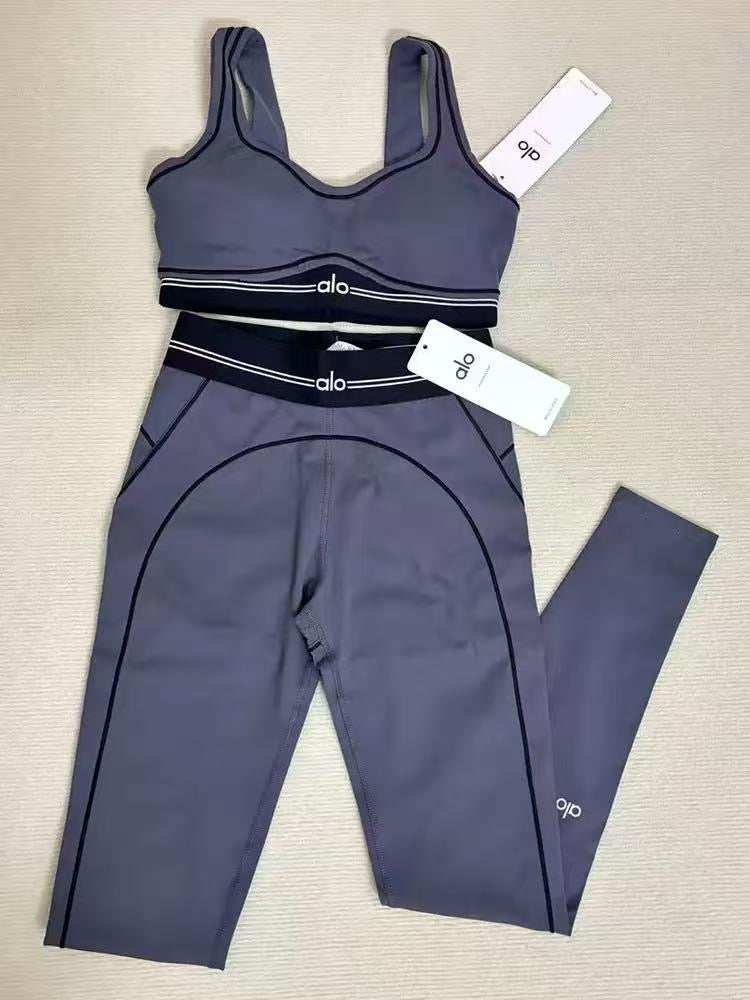 Alo Luxe Sculpt Bra & Legging Set