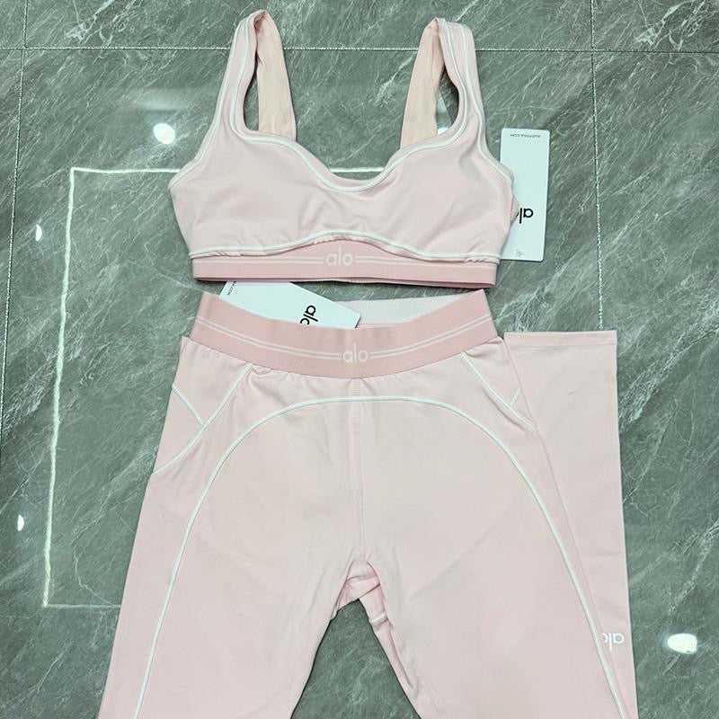 Alo Luxe Sculpt Bra & Legging Set