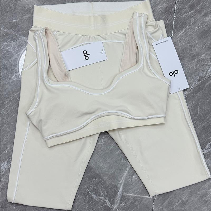 Alo Luxe Sculpt Bra & Legging Set