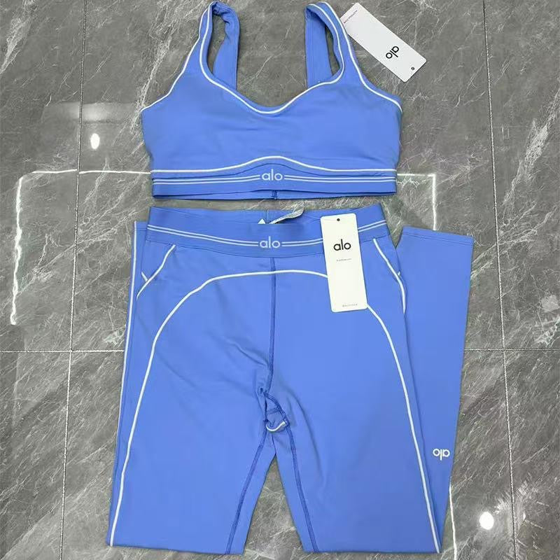 Alo Luxe Sculpt Bra & Legging Set