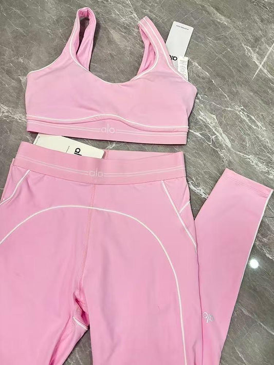 Alo Luxe Sculpt Bra & Legging Set